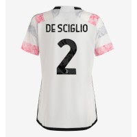 Fotbalové Dres Juventus Mattia De Sciglio #2 Dámské Venkovní 2023-24 Krátký Rukáv